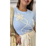Blusa T-Shirt Flor Ref: 3790