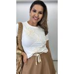Blusa T-Shirt Flor Ref: 3790