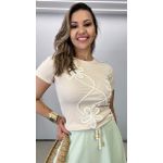 Blusa T-Shirt Flor Ref: 3790