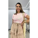 Blusa T-shirt Lírio Ref:3801