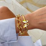 Bracelete borboleta 