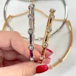 Bracelete detalhes strass 