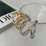 Argola dupla croco