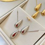 Conjunto gota lisa minimalista 