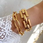 Pulseira elos navete