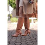 SUZY - BOTA CROCO CARAMELO