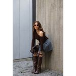 JESS - BOTA MARROM ESTONADO 