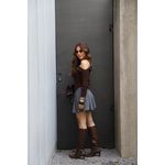 JESS - BOTA MARROM ESTONADO 