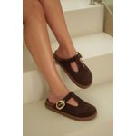 PIETRA - CLOG CAMURÇA MARROM