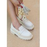MOCASSIM 3 em 1 BETINA OFF WHITE