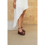 JOANA- SANDÁLIA ANABELA MARROM