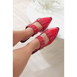 SLINGBACK SAPATILHA VERMELHA JADE