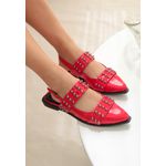 SLINGBACK SAPATILHA VERMELHA JADE