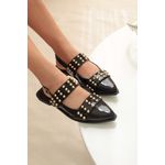 SLINGBACK SAPATILHA PRETA JADE