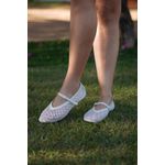 SOFIA- SAPATILHA TELA OFF WHITE 