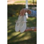 SOFIA- SAPATILHA TELA OFF WHITE 
