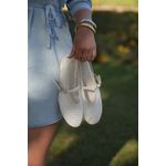 SOFIA- SAPATILHA TELA OFF WHITE 