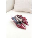 SCARPIN SLINGBACK CEREJA VERNIZ AMÉLIA