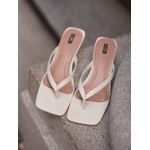 EVA - TAMANCO OFF WHITE NAPA E TIRA FINA