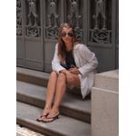 EVA - TAMANCO PRETO NAPA E TIRA FINA