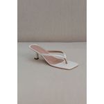 EVA - TAMANCO OFF WHITE NAPA E TIRA FINA