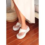 IBIZA - TAMANCO PLATAFORMA OFF WHITE