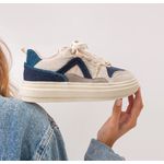 TÊNIS NICE PALHA COM JEANS 