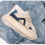 TÊNIS NICE PALHA COM JEANS 