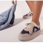 TÊNIS NICE PALHA COM JEANS 