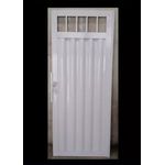 PORTAO DE FERRO BUZIOS C/GRADE DIREITA BRANCO 180X80CM