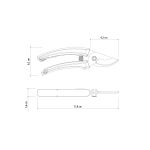 TESOURA TRAMONTINA PODA PARA JARDIM
