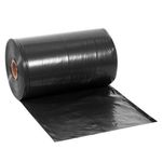 Rolo De Lona Plastica Preta