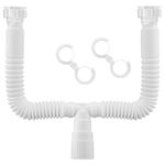 SIFÃO UNIVERSAL EXTENSÍVEL DUPLO DOCOL