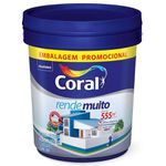 TINTA CORAL RENDE MUITO BRANCO FOSCO 20 LITROS