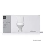 KIT VASO COM CAIXA ACOPLADA RAVENA BRANCO DECA