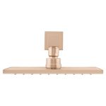CHUVEIRO DUCHA ARTICULADO PAREDE METAL 1/2 3000 CH120 CHAMPAGNE FANI