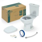 KIT VASO COM CAIXA ACOPLADA FIT PLUS BRANCO CELITE 
