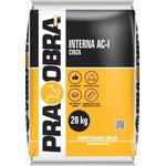 ARGAMASSA INTERNA AC1 CINZA 20KG PRAOBRA
