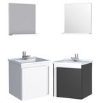 Kit Gabinete De Madeira Onix
