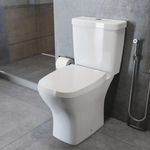 KIT DE BACIA RIMLESS COM CAIXA ACOPLADA SMART CLEAN CELITE