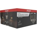 LUSTRE DUQUESA COROA PRETO FOSCO 5XG9 AVANT
