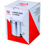 LIXEIRA EM INOX MULTIUSO 