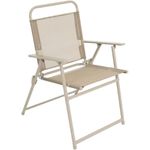 CONJUNTO MIAMI 4 CADEIRAS + MESA + GUARDA SOL BEGE BELFIX