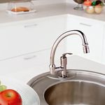 TORNEIRA PARA COZINHA DE MESA CROMADA PRATIKA 1167 FABRIMAR