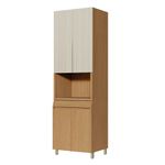 PANELEIRO 4 PORTAS 1 GAVETA NESHER SIMONE MENDES 70CM 100% MDF 