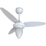 VENTILADOR DE TETO WIND INVERTER BRANCO 3 PÁS COM CONTROLE BIVOLT VENTISOL