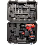 PARAFUSADEIRA 12V BATERIA BIVOLT KIT 50 PEÇAS WORKER