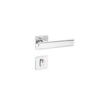 CONJUNTO FECHADURA 751 ZAMAC CROMADO LAFONTE