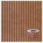 PAINEL RIPADO URBAN BRONZE 10CM X 1CM X 2,5M RL