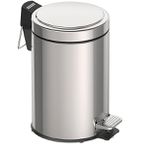 LIXEIRA INOX COM PEDAL BRASIL